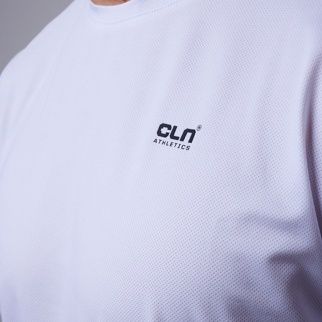 Adapt mesh t-shirt White