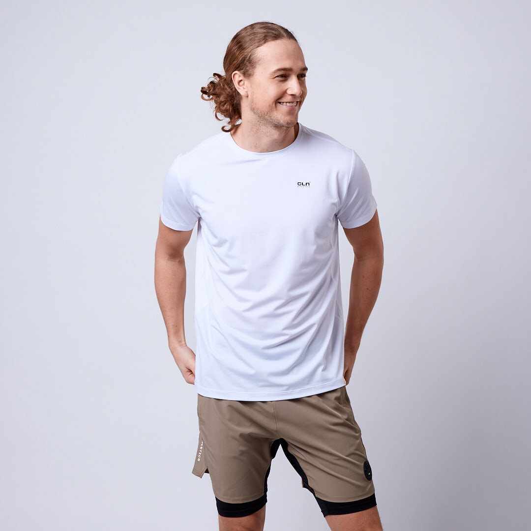 Adapt mesh t-shirt White