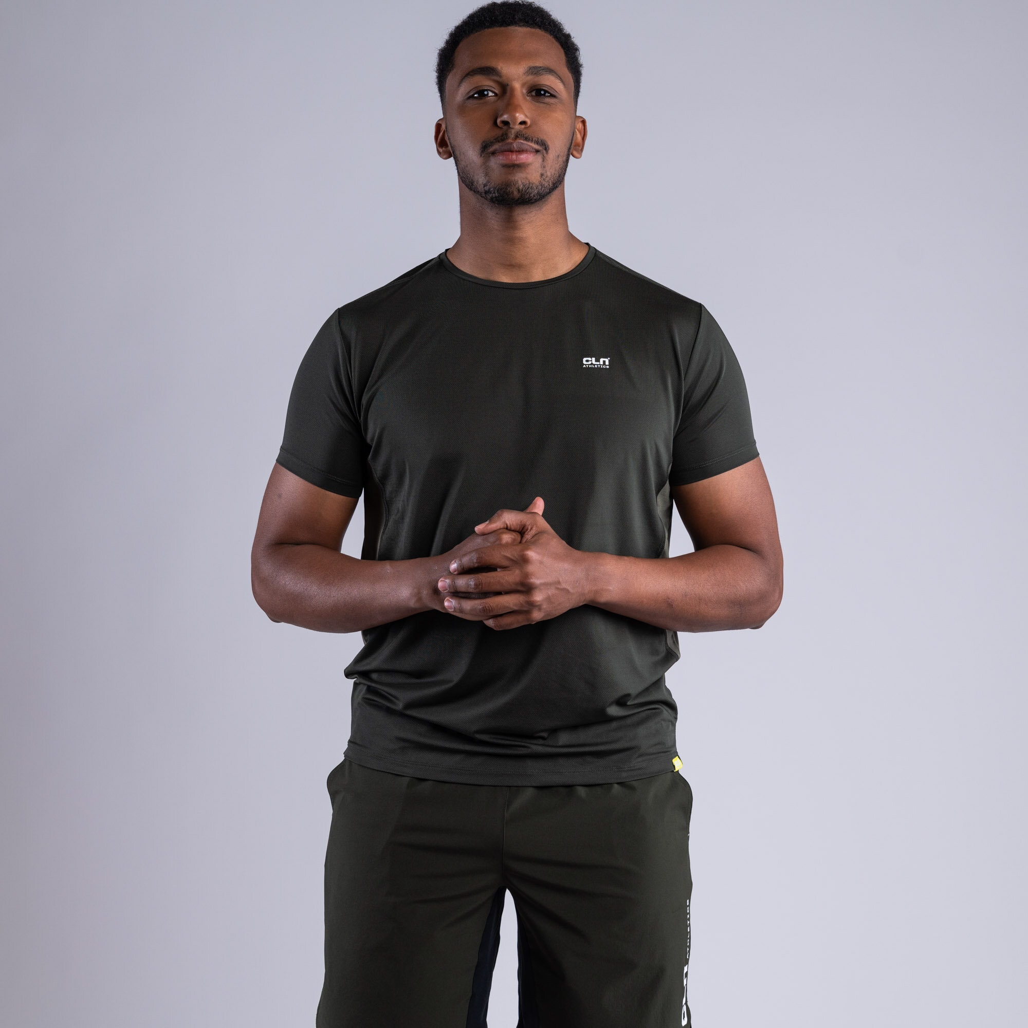 Adapt mesh t-shirt Deep forest green