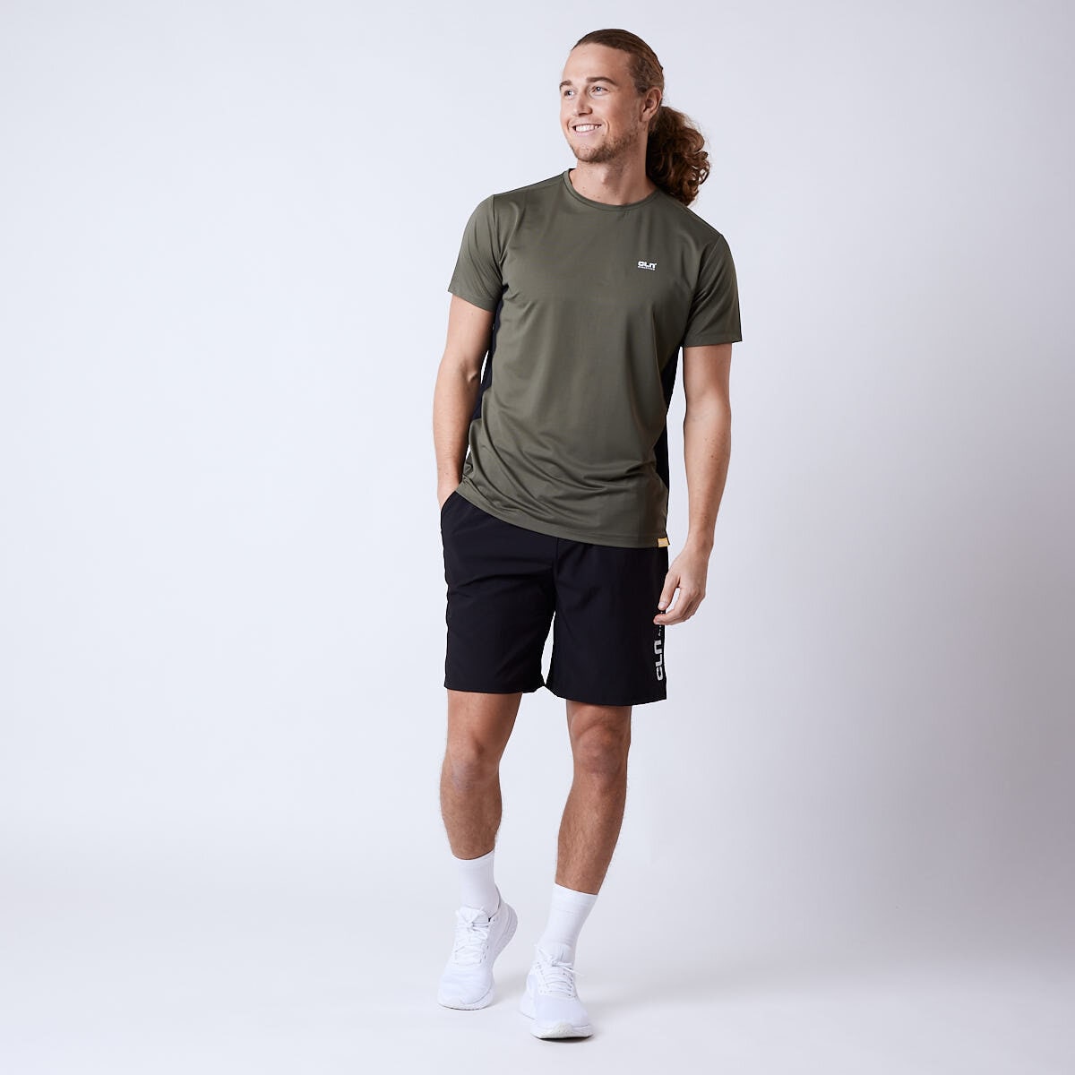 Adapt mesh t-shirt Dusty olive