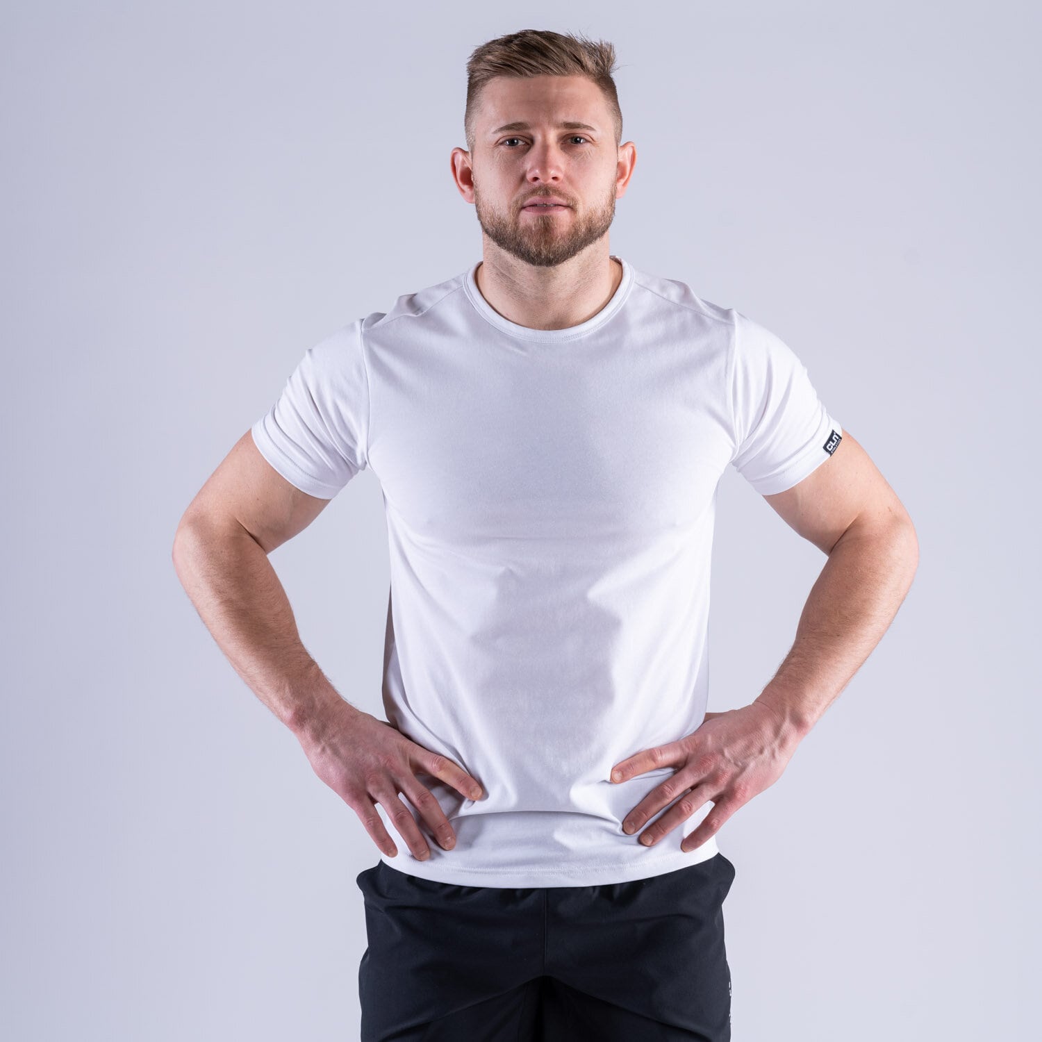 Superior stretch t-shirt White