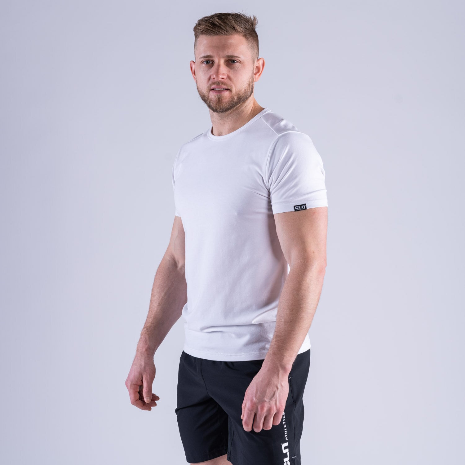 Superior stretch t-shirt White