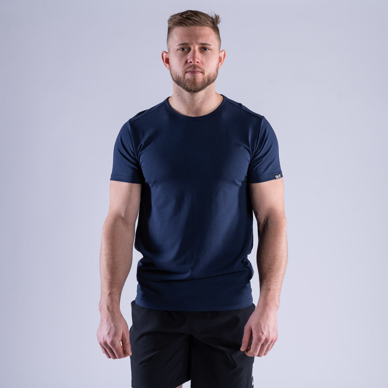 Superior stretch t-shirt Navy