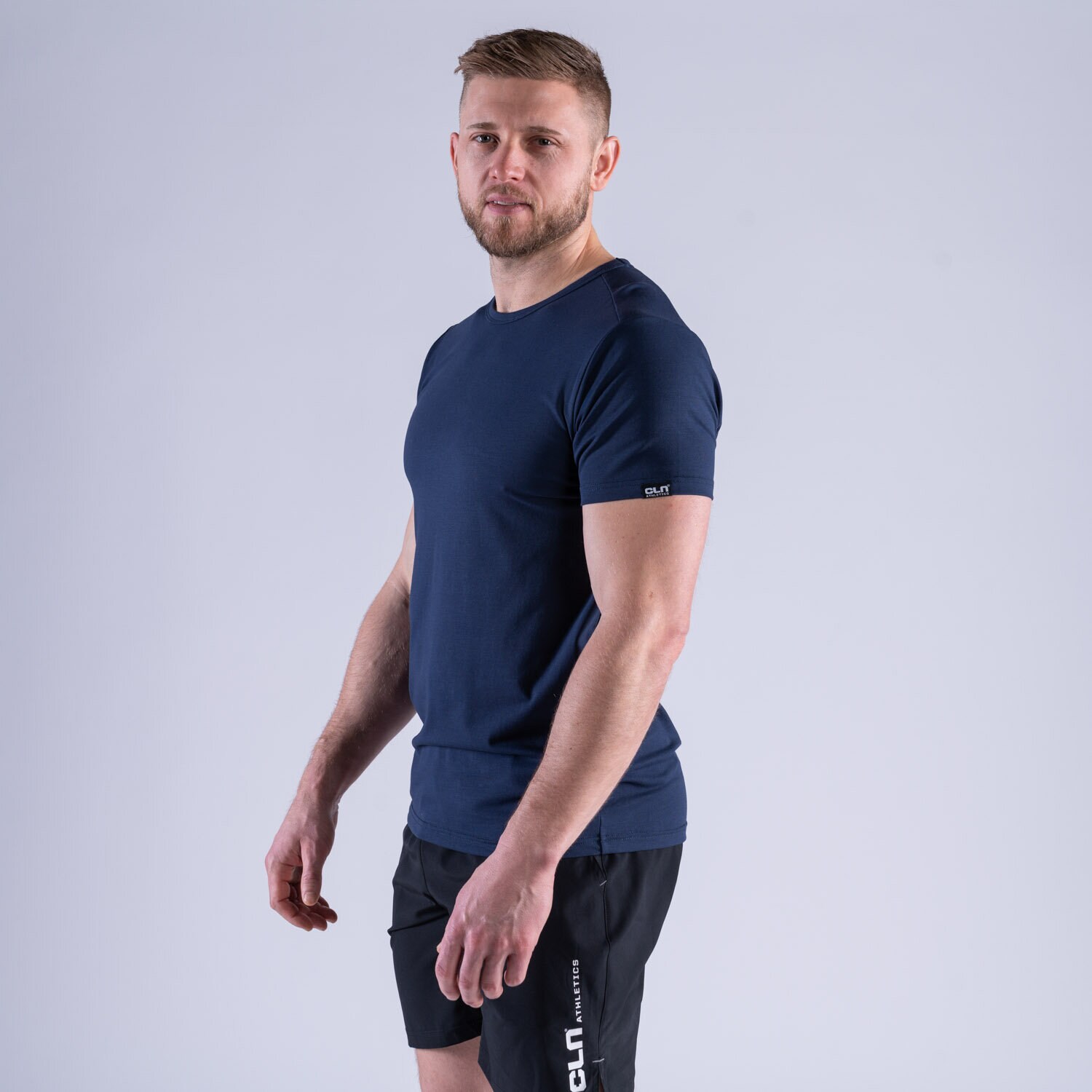 Superior stretch t-shirt Navy