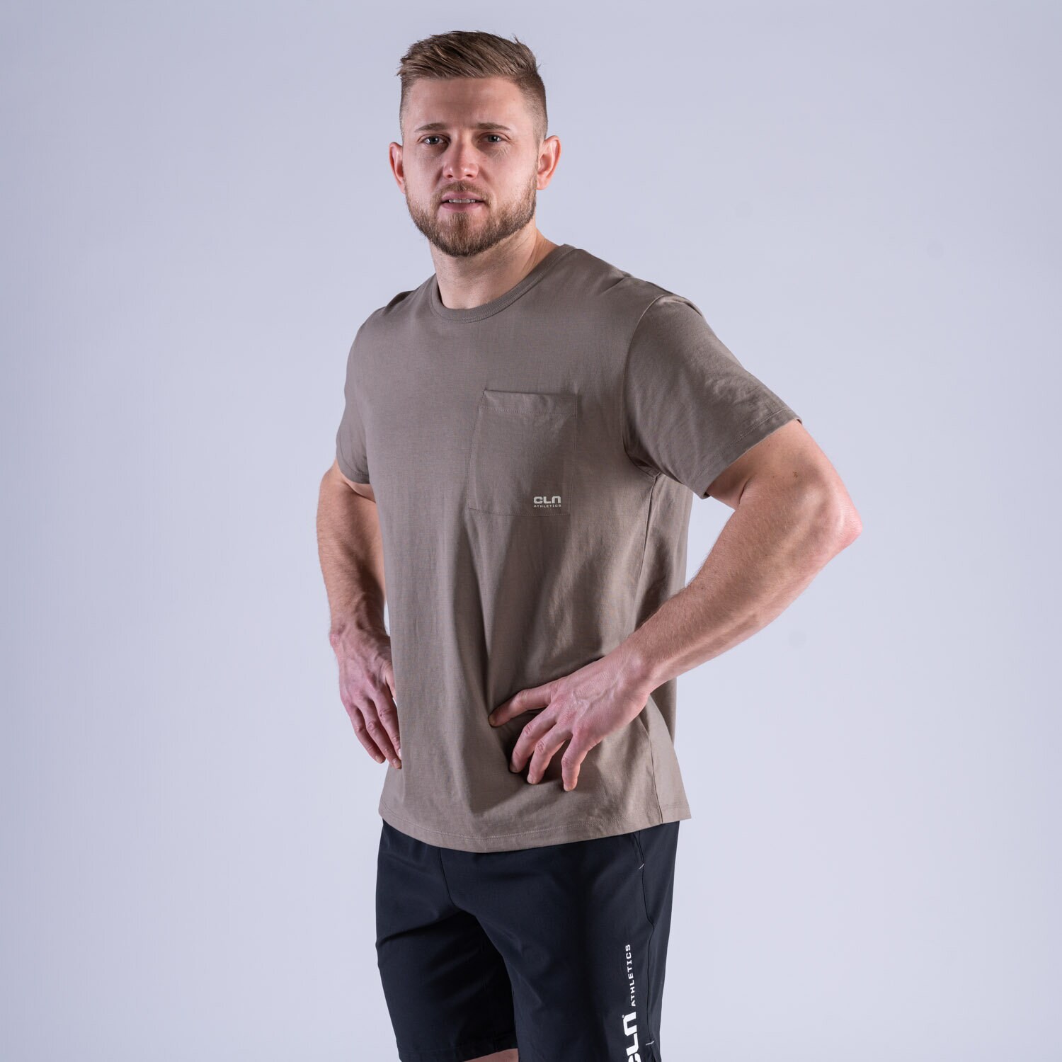 Rick t-shirt Dark khaki