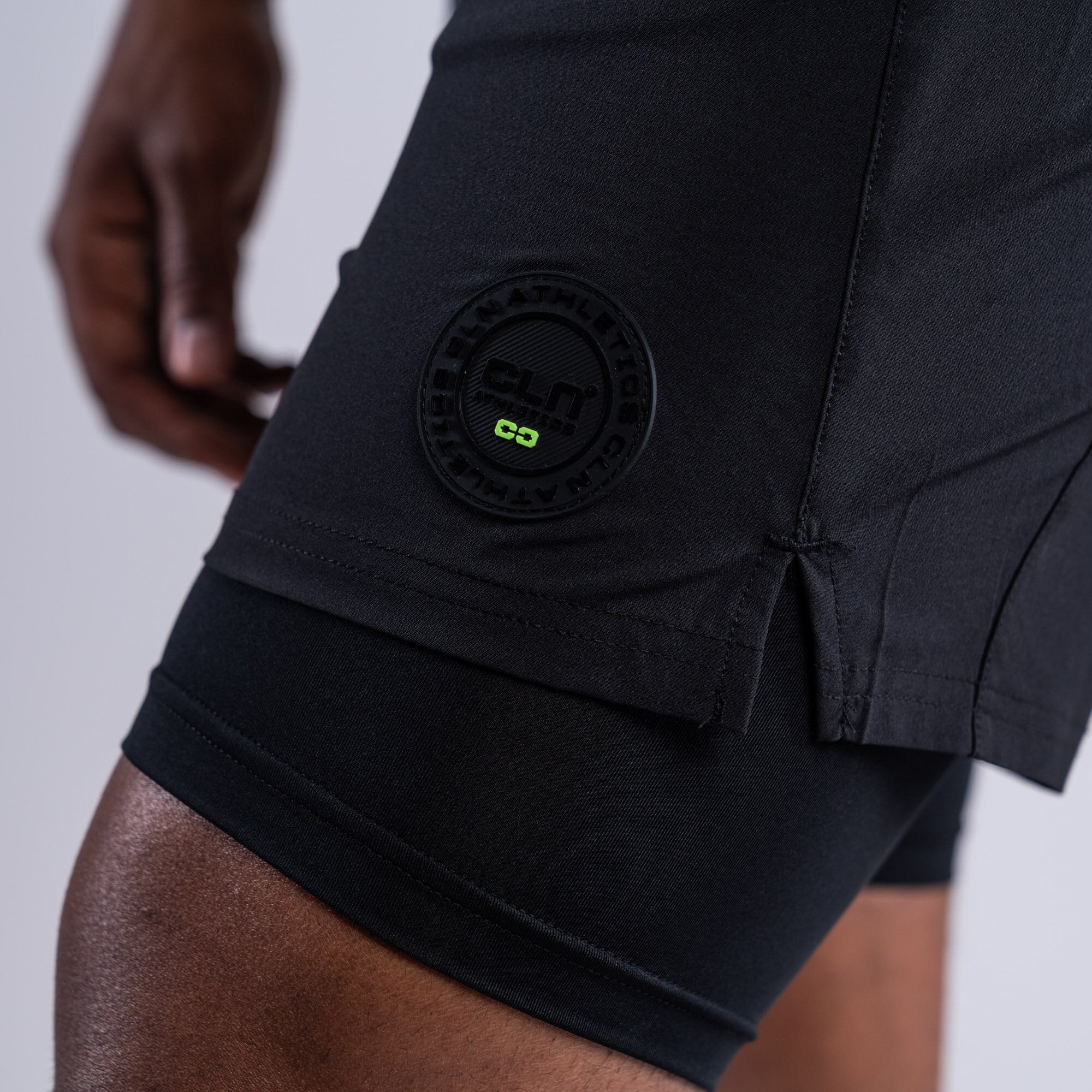 Rep 2 in 1 shorts Black