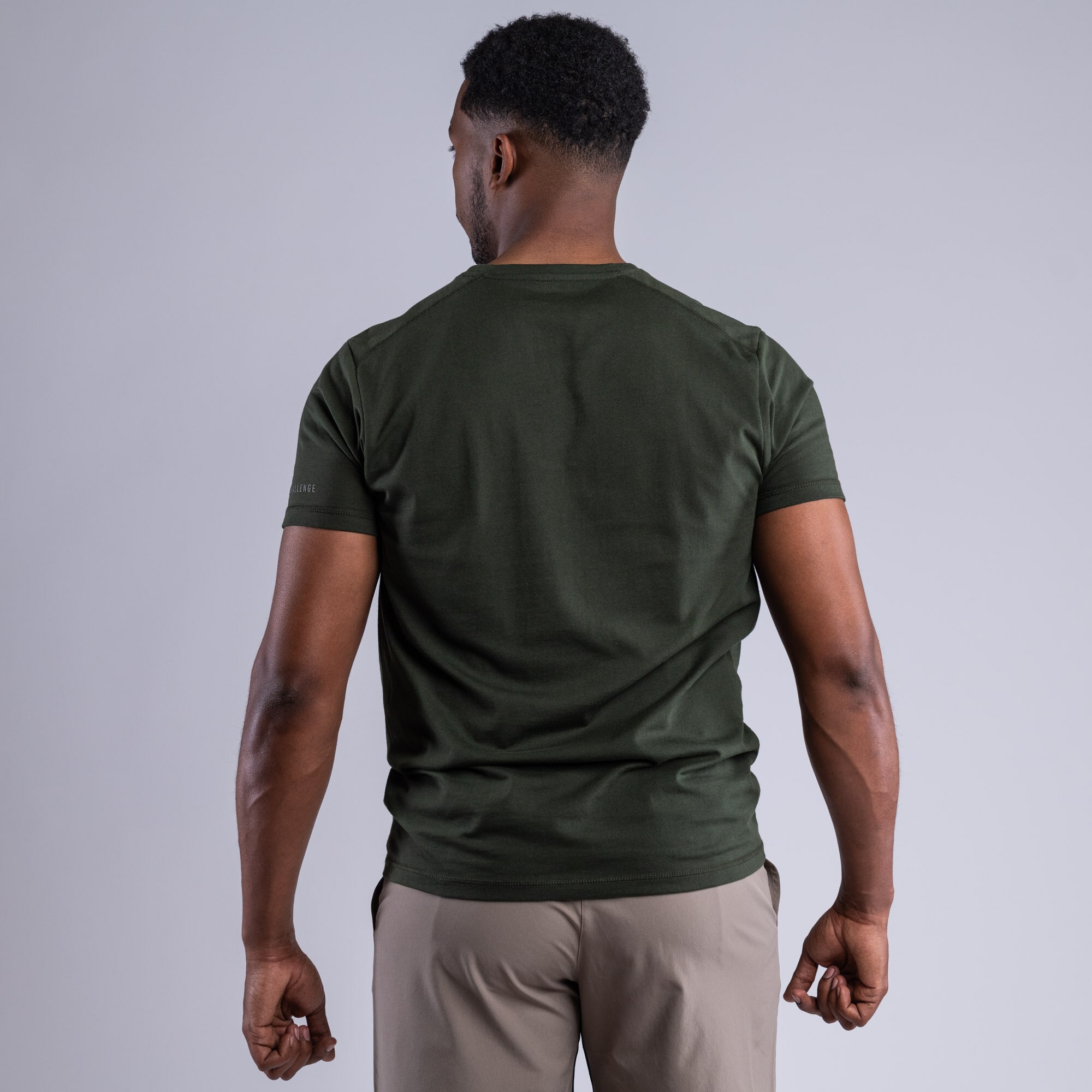 Challenge t-shirt Deep forest green