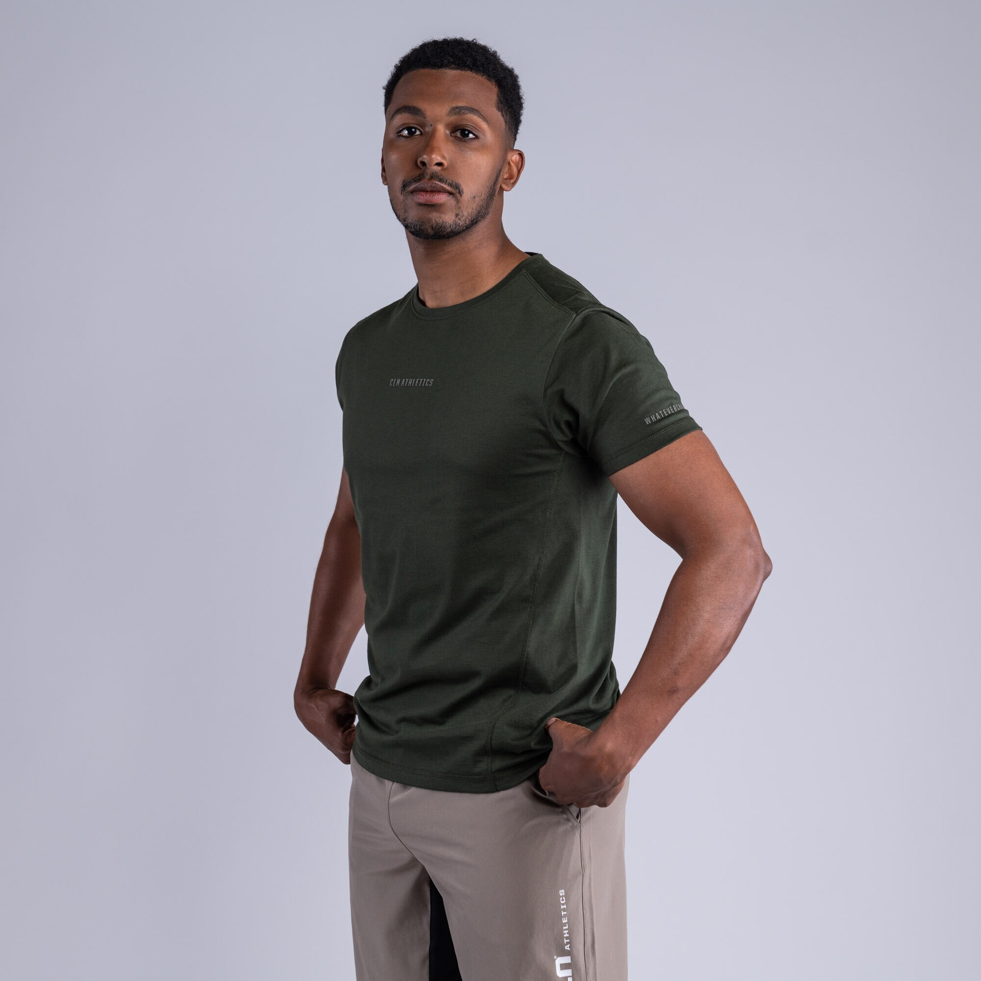 Challenge t-shirt Deep forest green