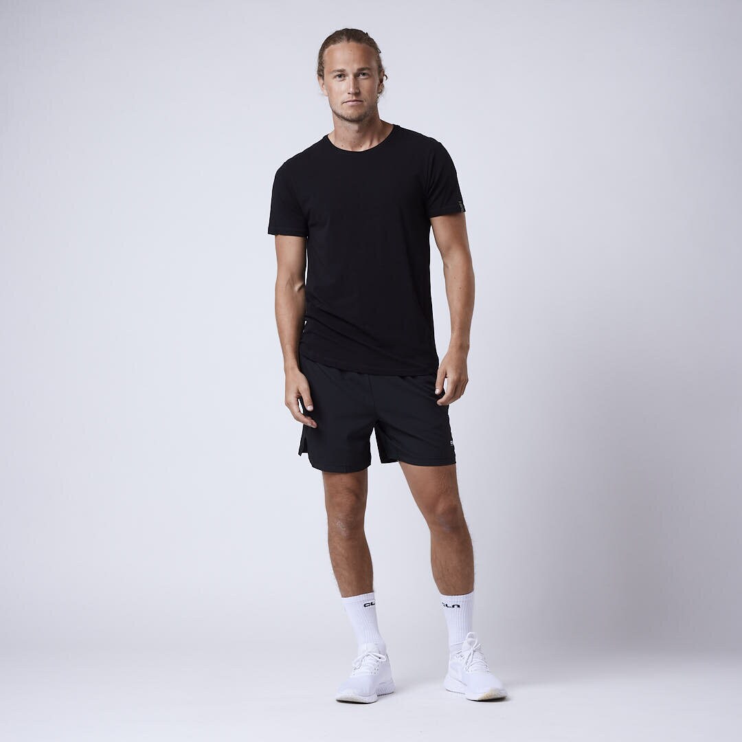 Flex bamboo t-shirt Black