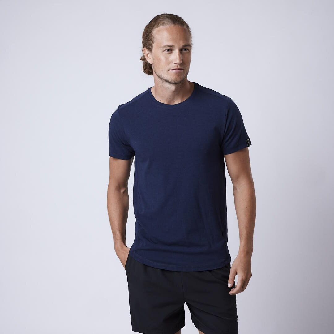 Flex bamboo t-shirt Navy