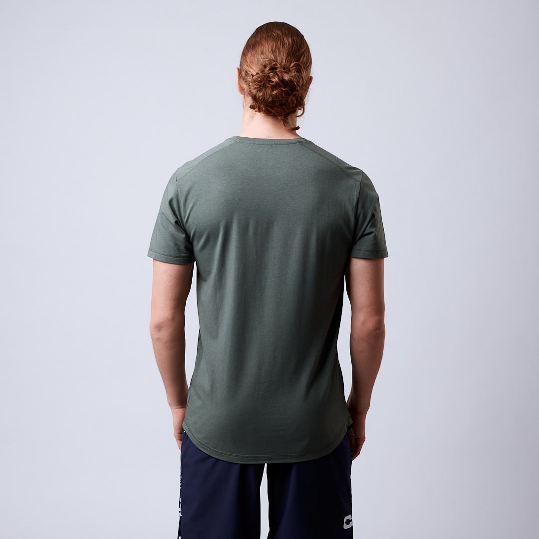 Flex bamboo t-shirt Moss green