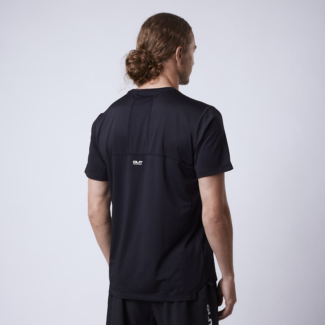 Force mesh t-shirt Black