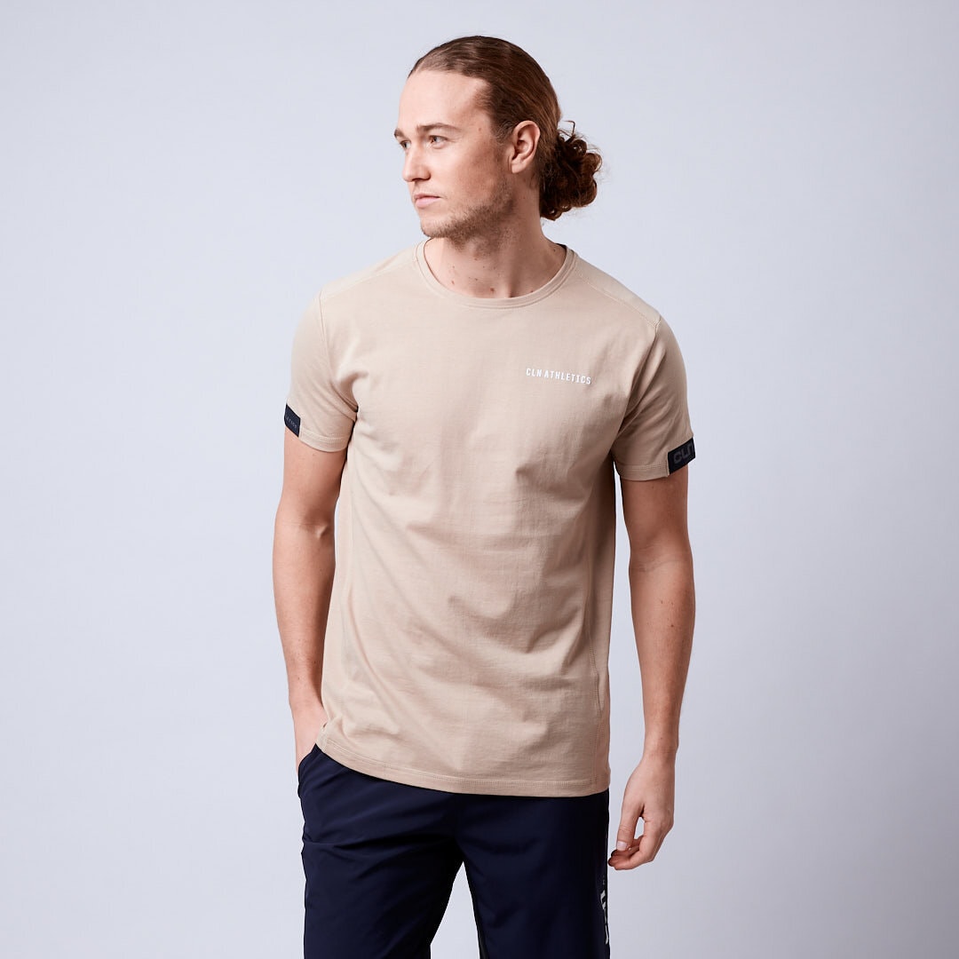 Wolf t-shirt Beige