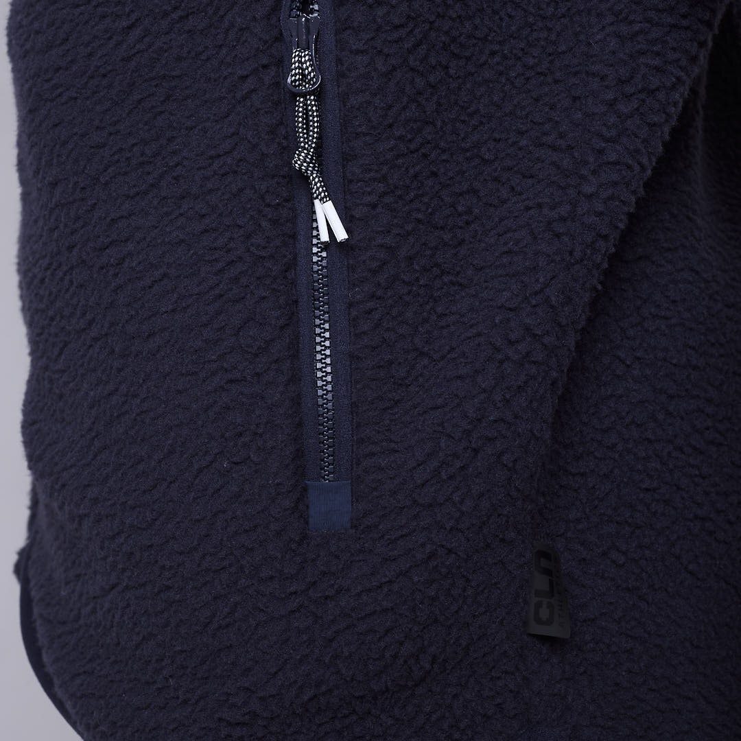 Clark fleece jacket Night blue