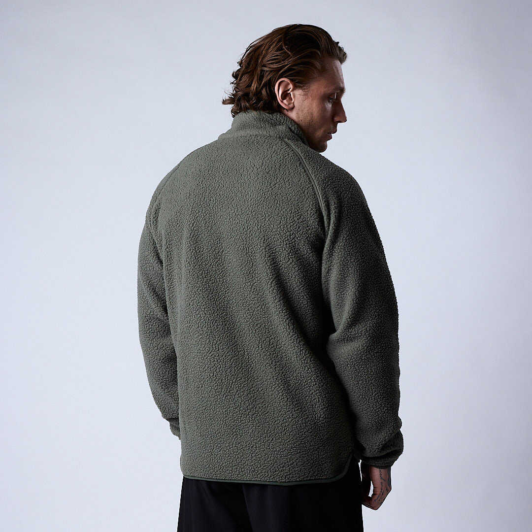 Clark fleece jacket Moss green