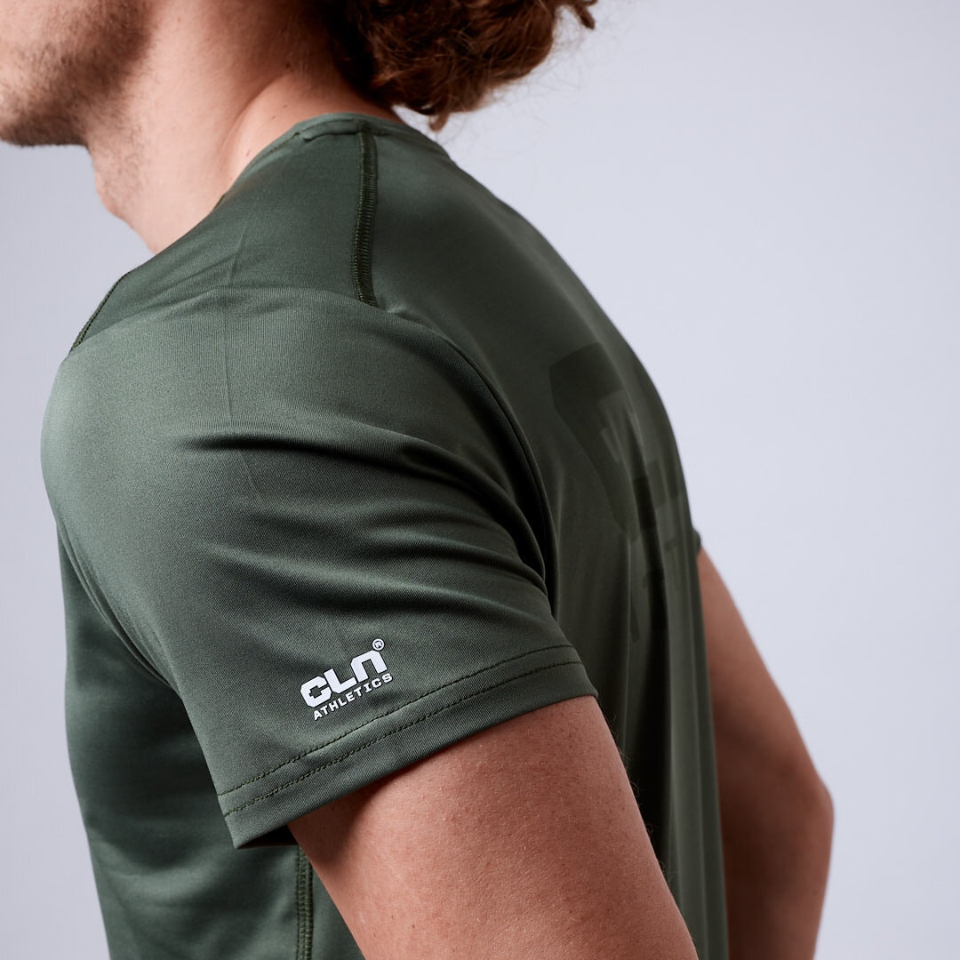 Link t-shirt Moss green