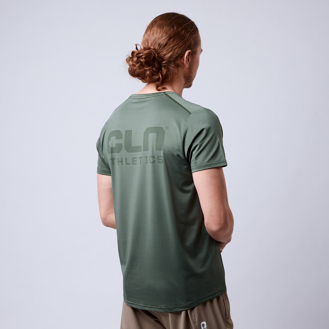 Link t-shirt Moss green