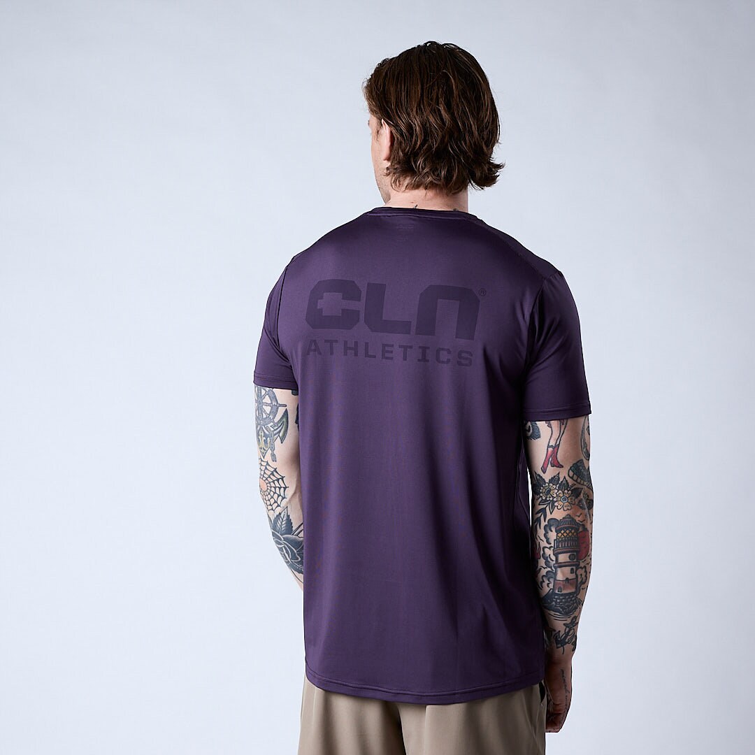 Link t-shirt Dark plum