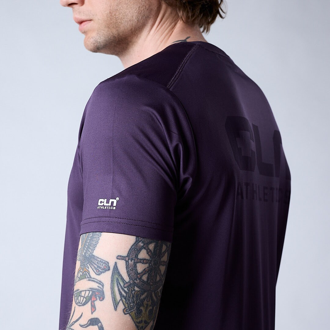 Link t-shirt Dark plum