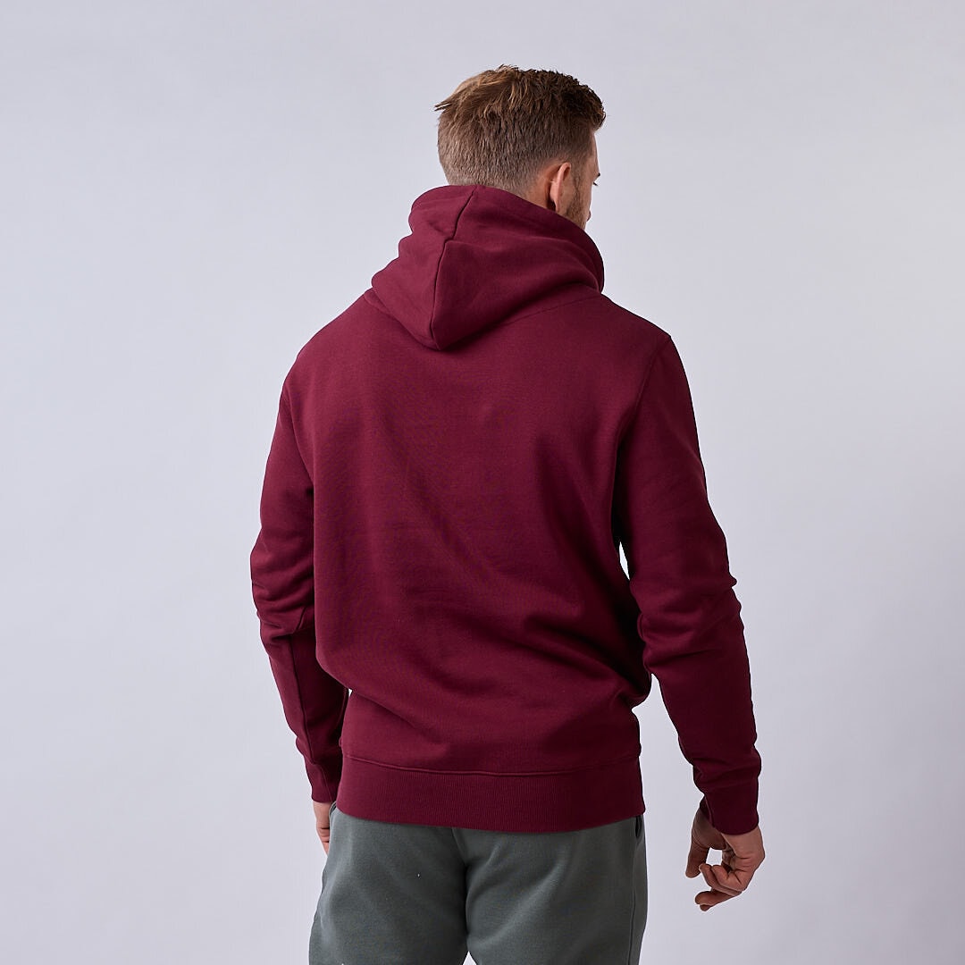 Core hoodie Men Dark red