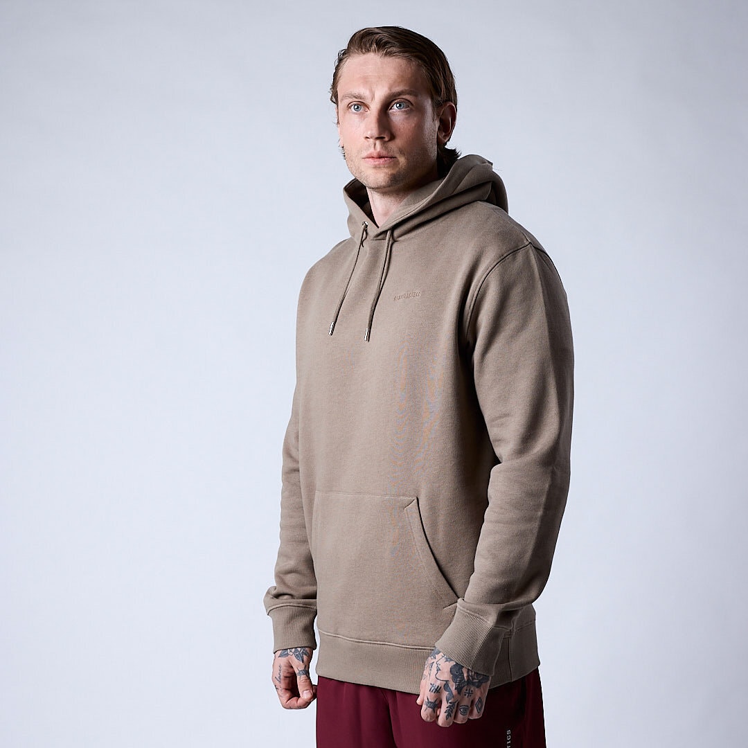 Core hoodie Men Dark khaki