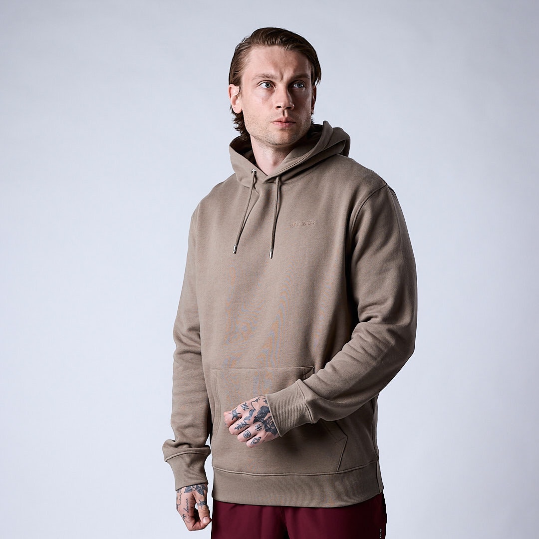 Core hoodie Men Dark khaki