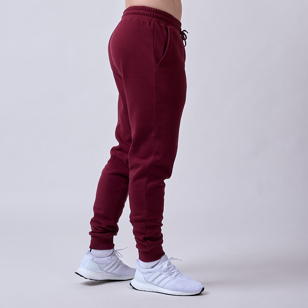 Core sweatpants Men Dark red