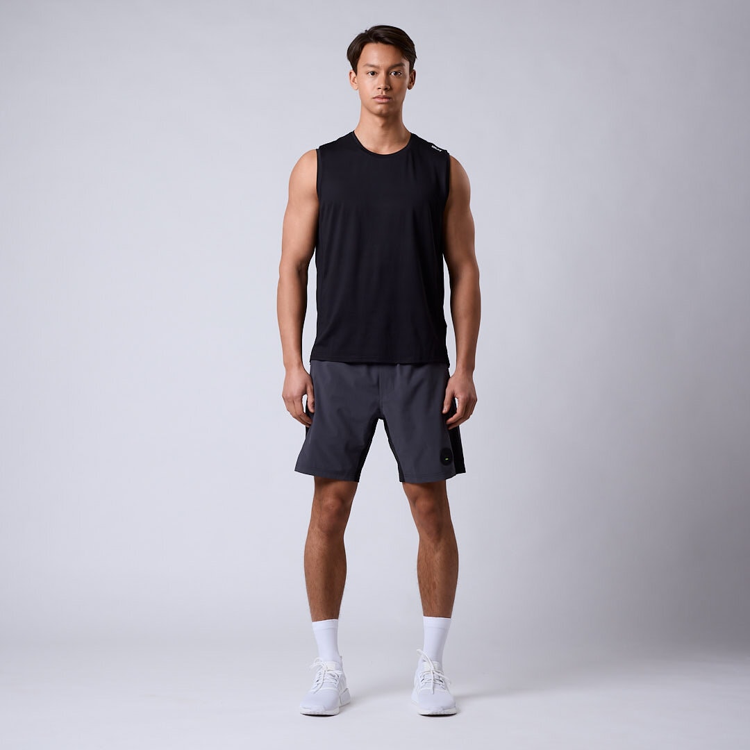 Pace mesh sleeveless Black