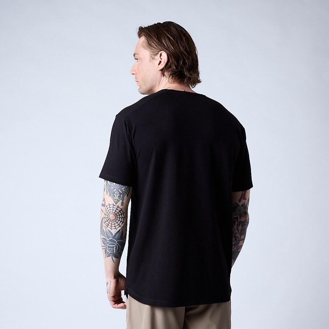 Bamboo t-shirt Men Black