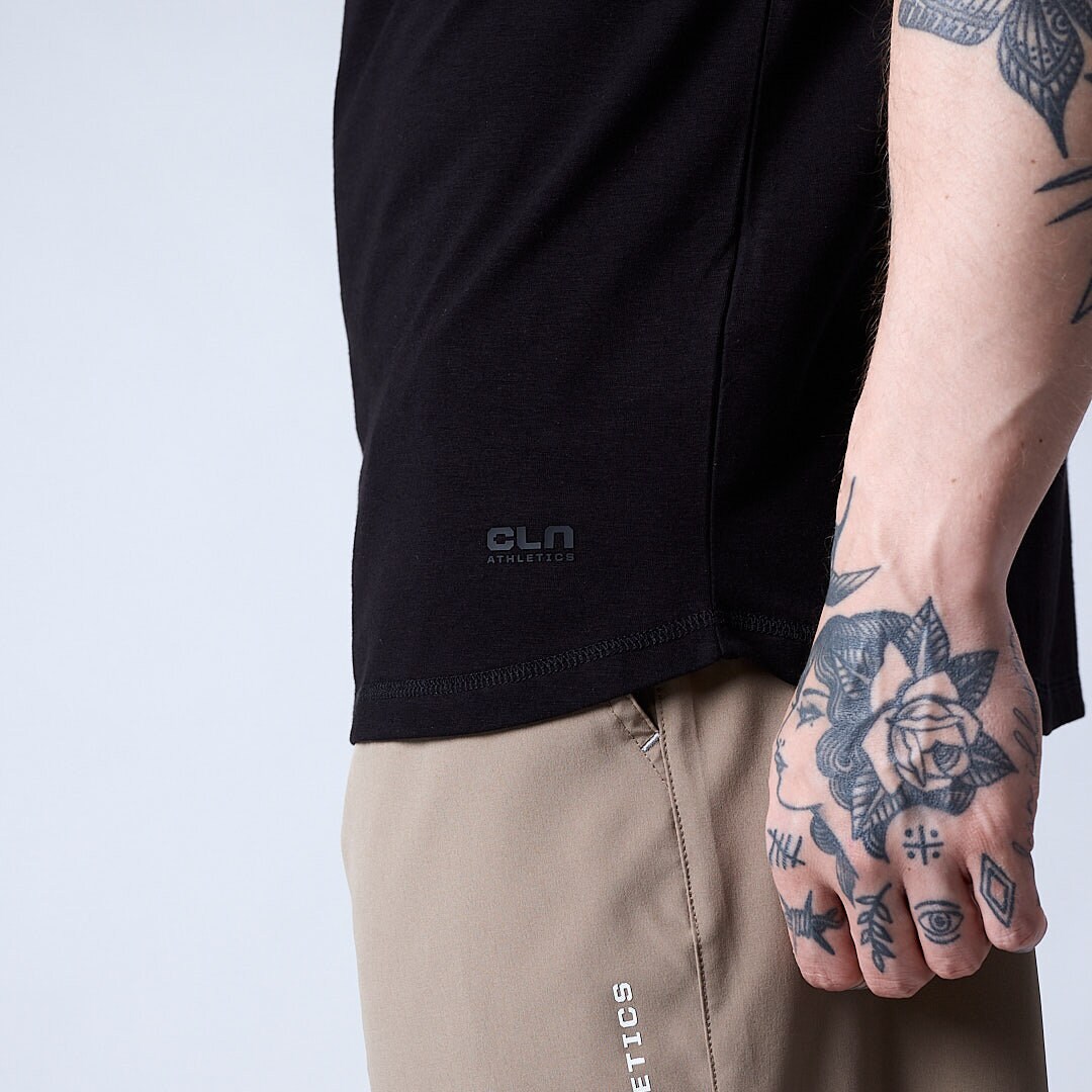 Bamboo t-shirt Men Black