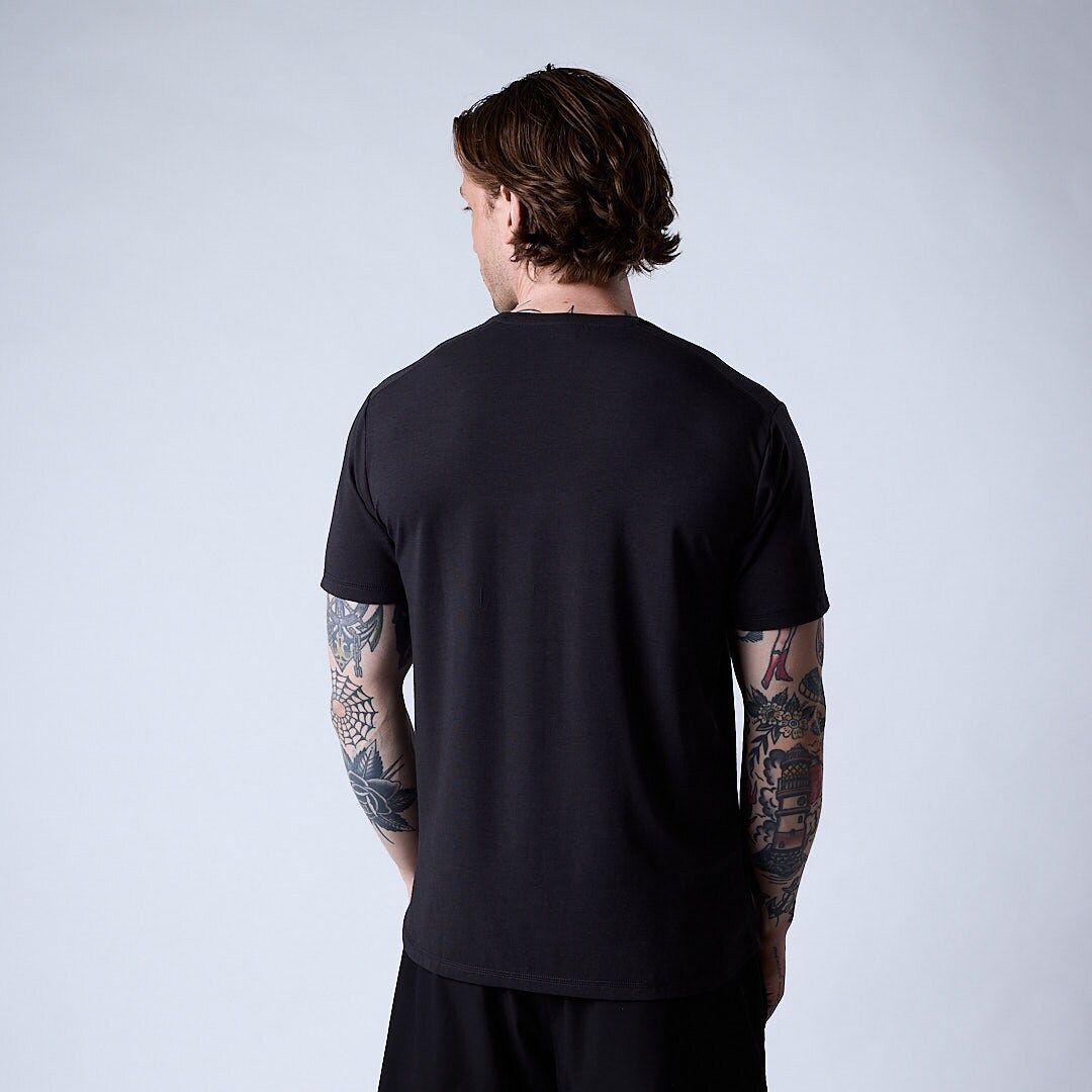 Bamboo t-shirt Men Dark grey