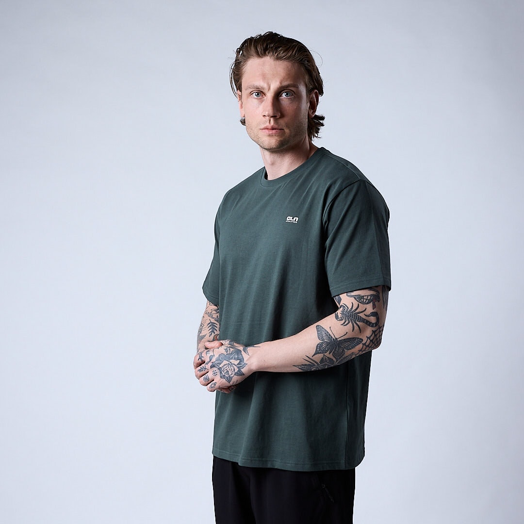 Core t-shirt Men Moss green