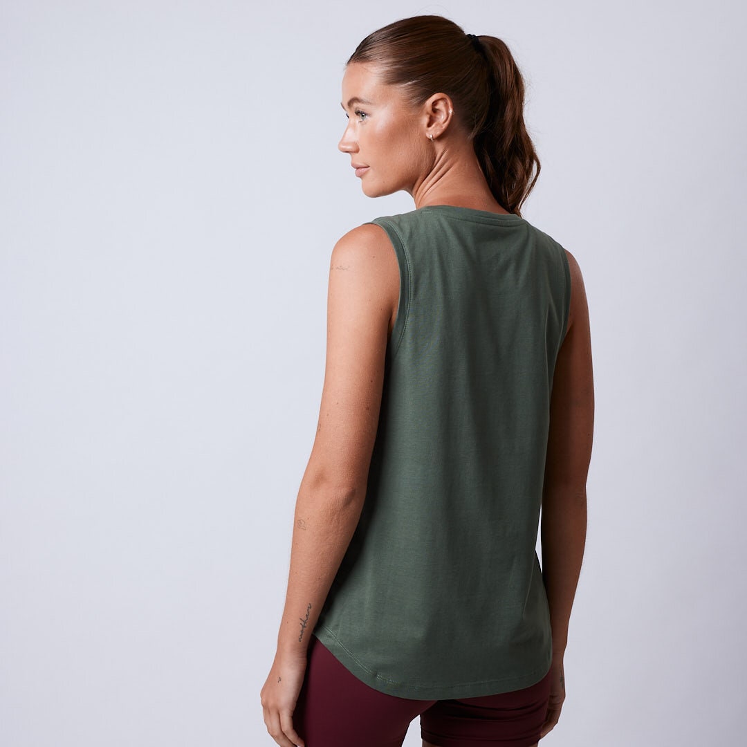 Push tank Moss green