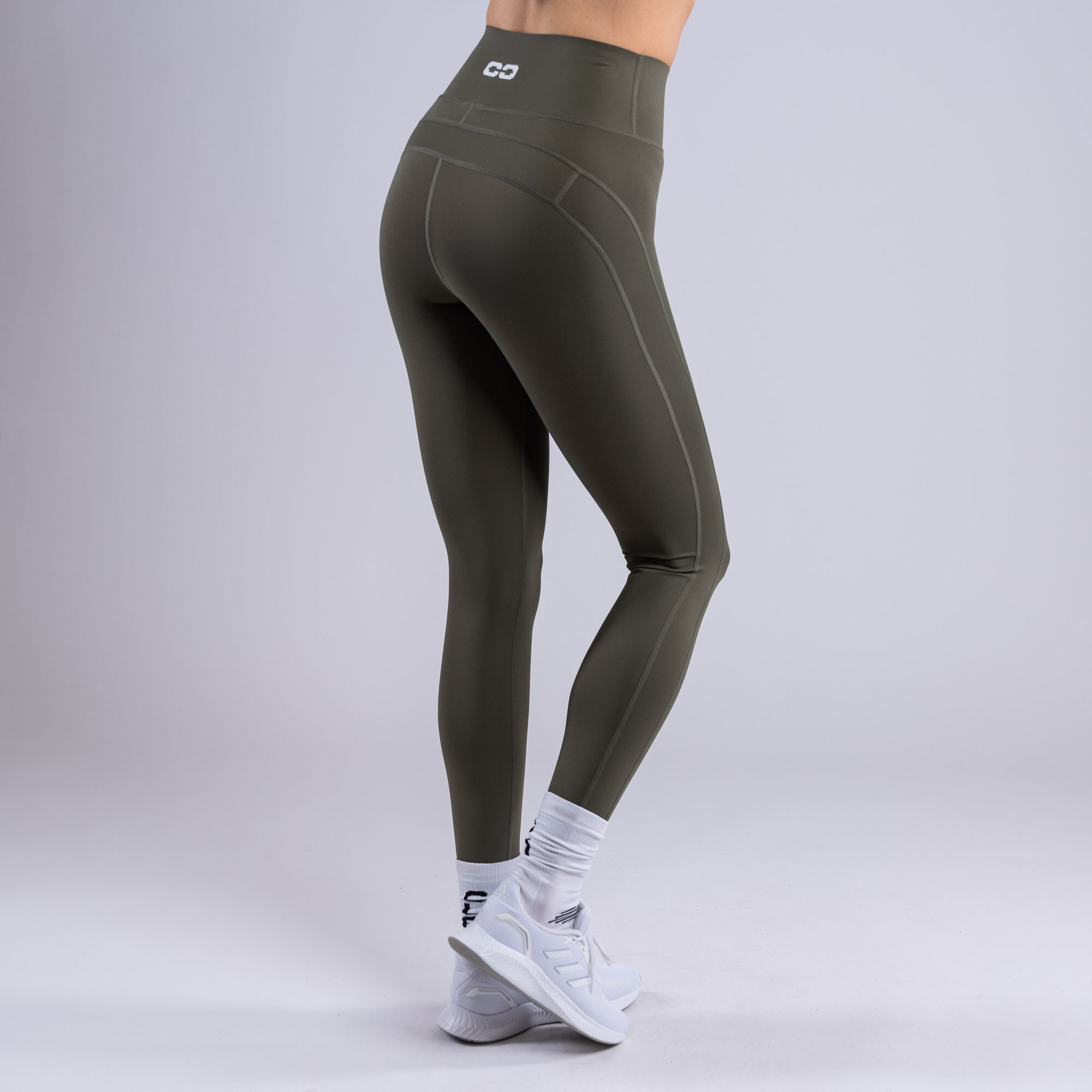 Vitality tights Dusty olive