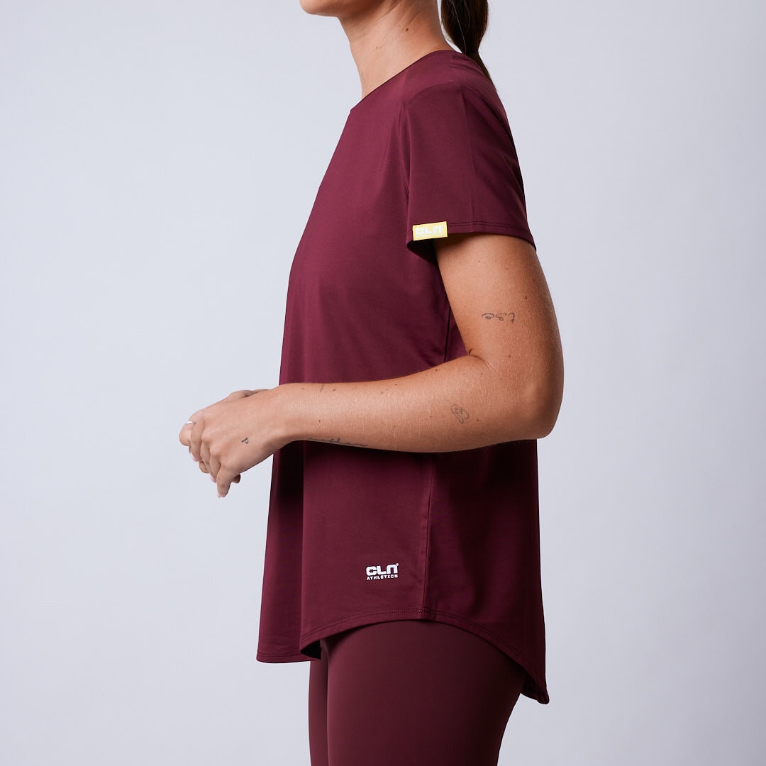 Lucy t-shirt Dark red