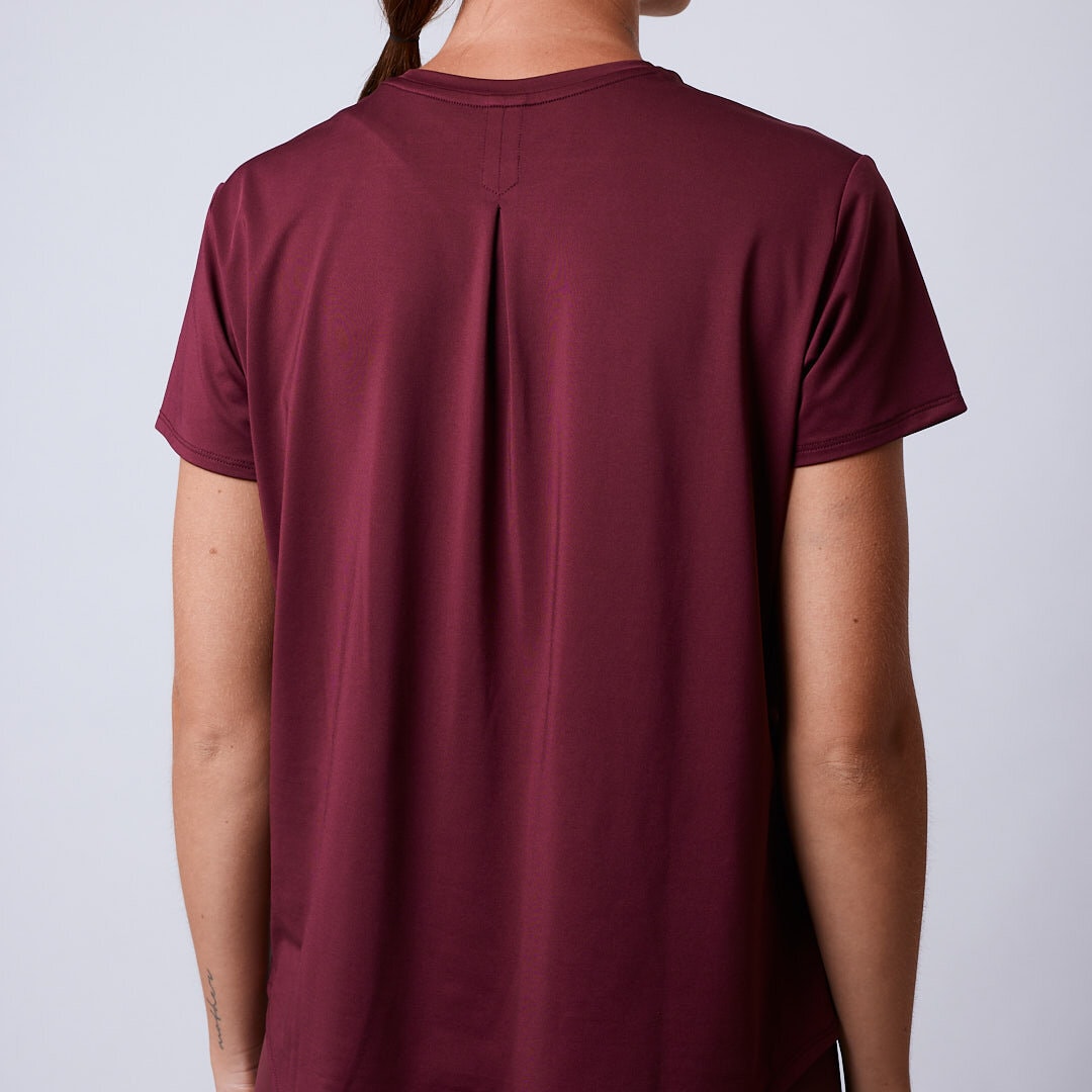 Lucy t-shirt Dark red