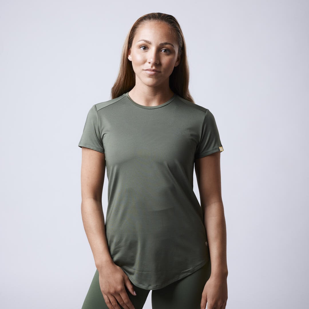 Lucy t-shirt Moss green