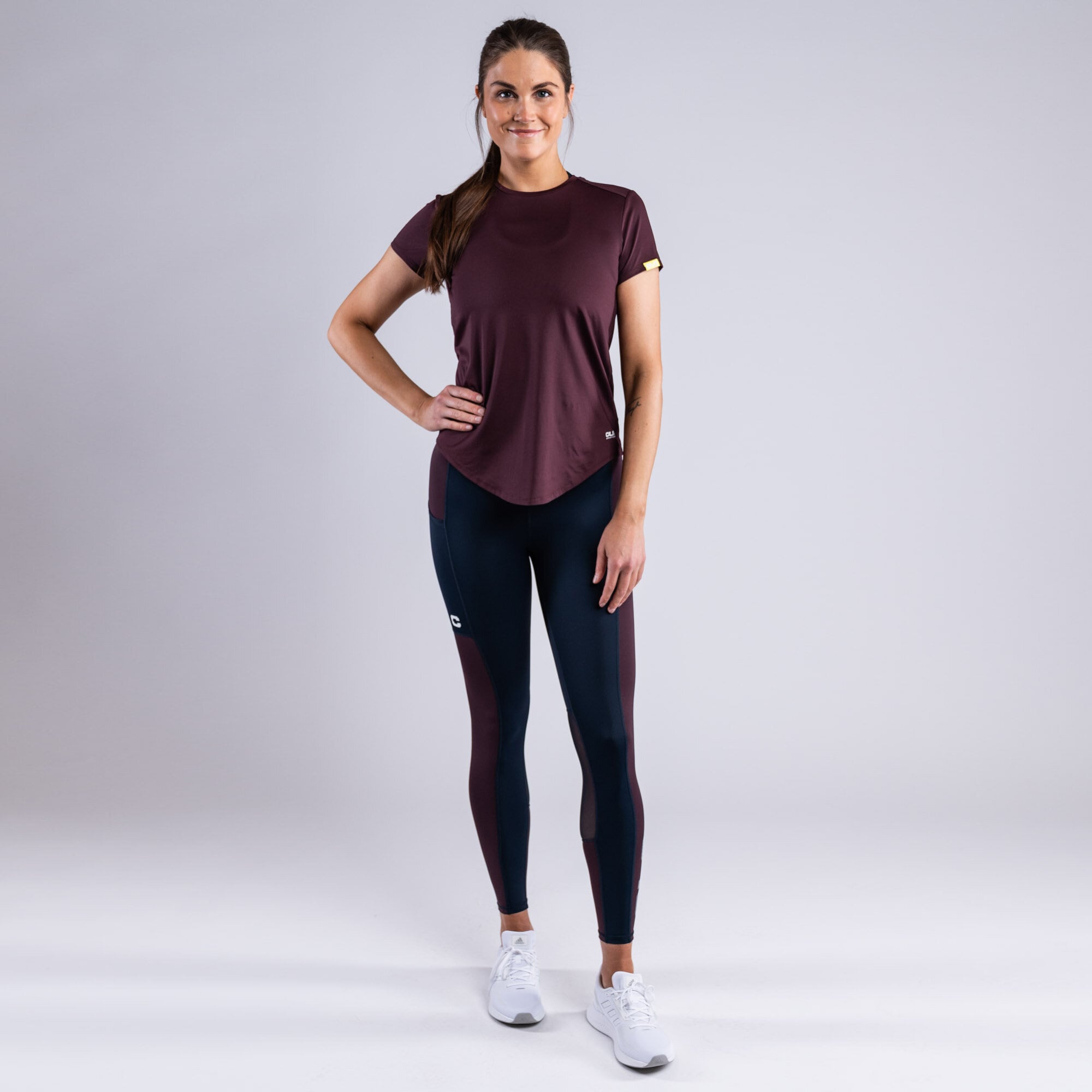 Lucy t-shirt Dark wine