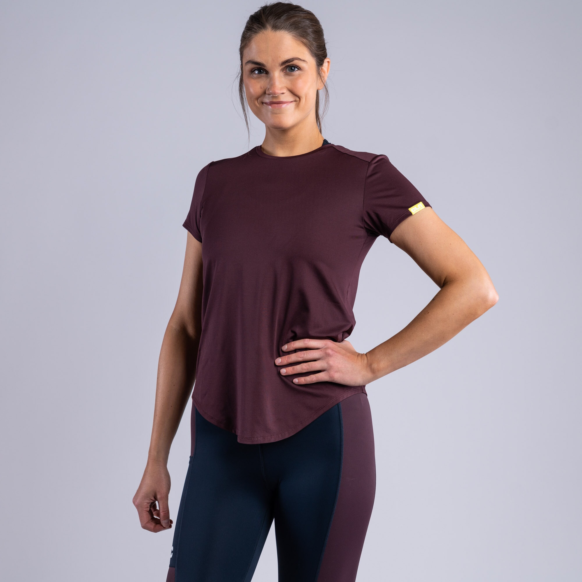 Lucy t-shirt Dark wine