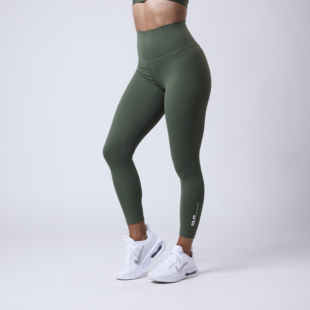 Fuse 7/8 tights Moss green