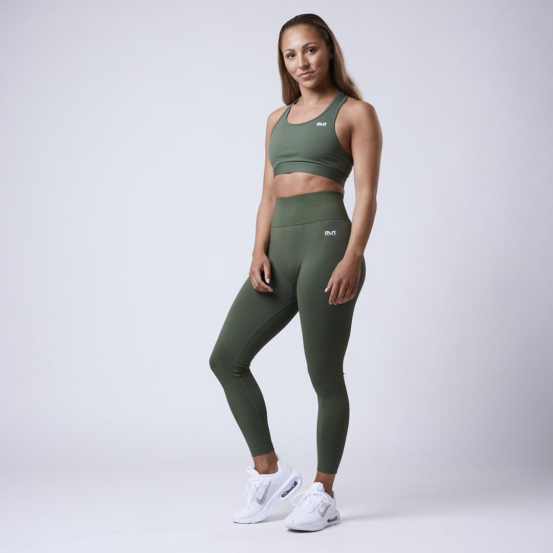 Inhale sport bra Moss green