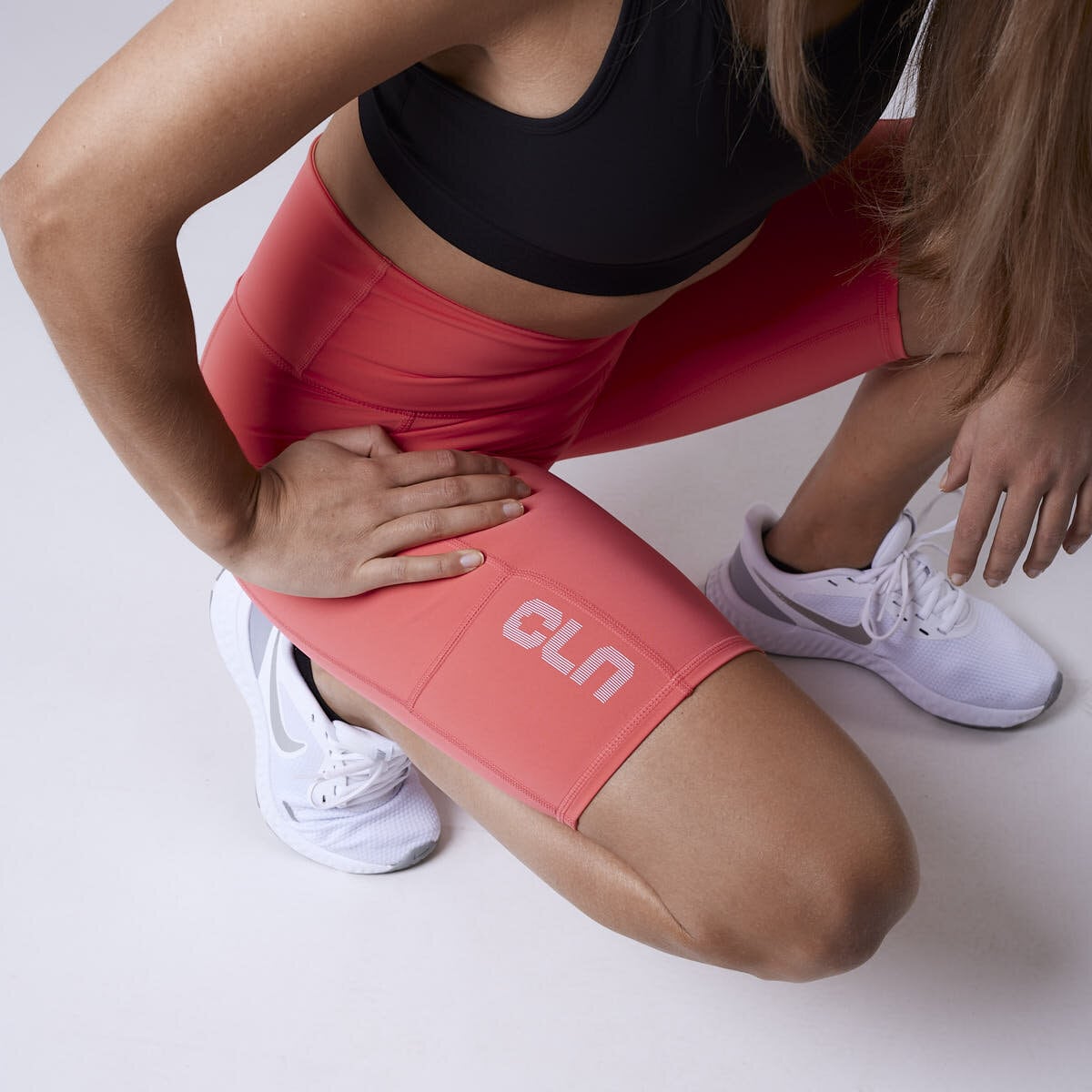 Bike pocket shorts Coral