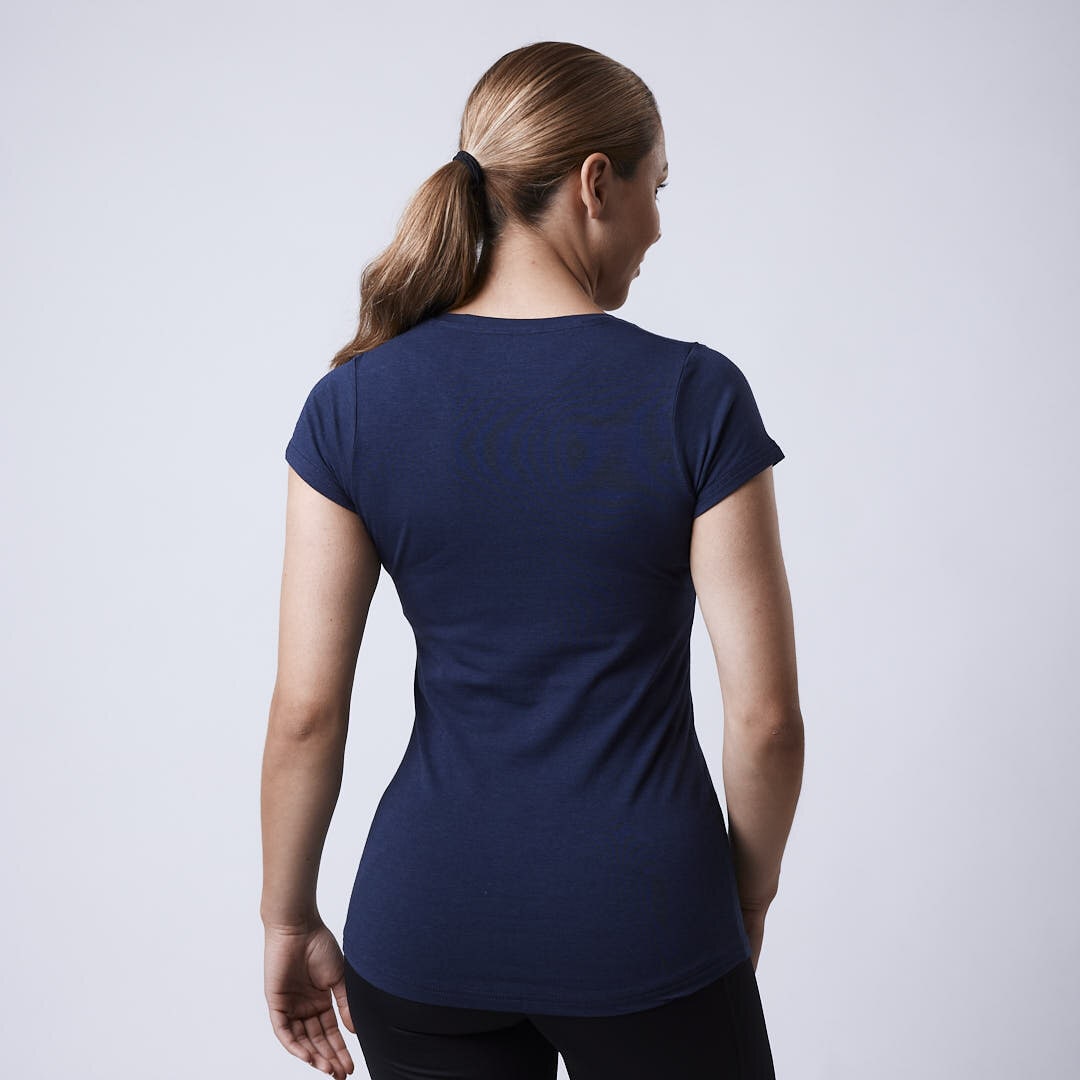 Flex ws bamboo t-shirt Navy