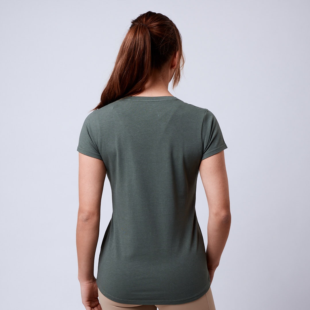 Flex ws bamboo t-shirt Moss green