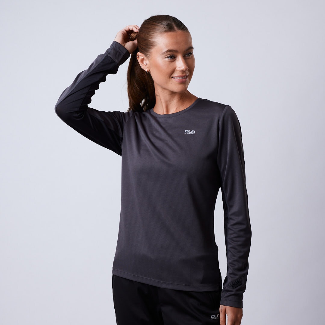 Jane ws longsleeve Dark grey