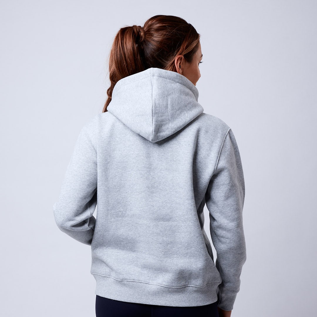 Core hoodie Wmn Grey melange