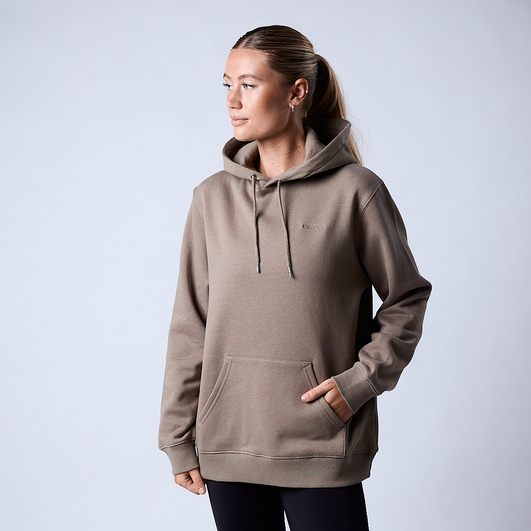 Core hoodie Wmn Dark khaki