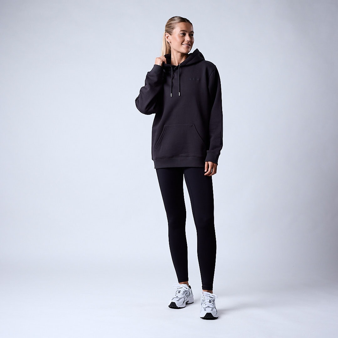 Core hoodie Wmn Charcoal