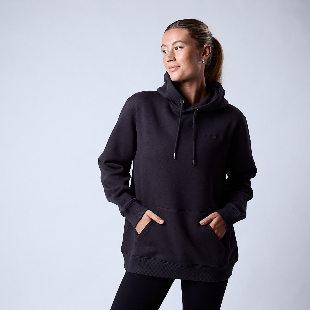 Core hoodie Wmn Charcoal