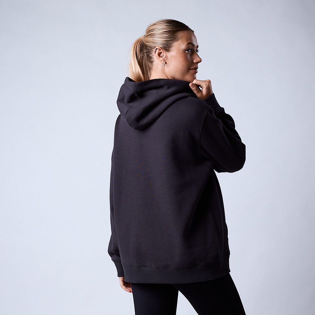 Core hoodie Wmn Charcoal